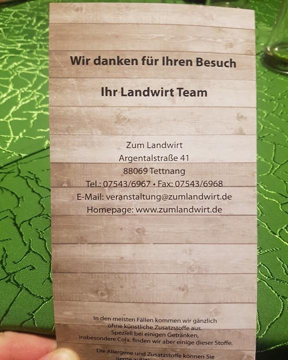 Zum Landwirt